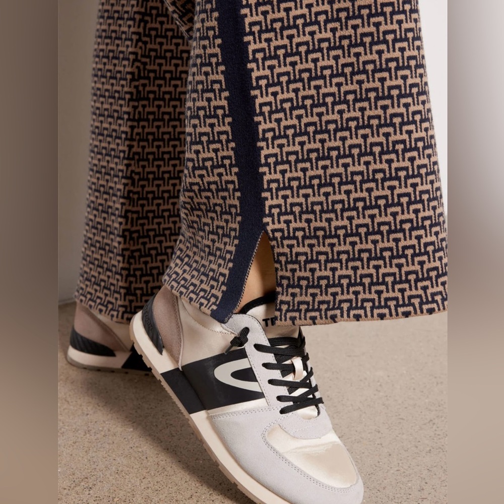 The Upside Castilla Juniper Tan/Navy Knit Pant - Picture 6 of 11